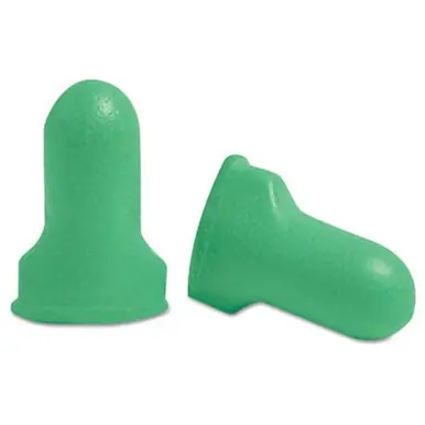 Honeywell LPF-1-D Max Lite Disposable Earplugs, Foam, Green, Uncorded, Box