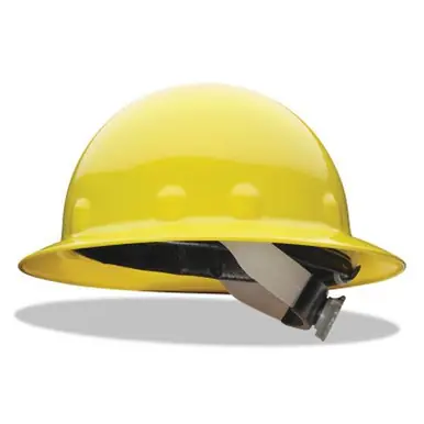 Honeywell E1SW02A000- SuperEight Full Brim Hard Hat, 8-Pt Swingstrap, Yellow (20pk)