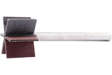PFERD 46416 - Bore polisher, 1-3/16" x 3/4, 1/4" shank, 120 Grit, Aluminum oxide (10pk)