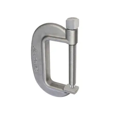 PALMGREN 9629091 - 8" Bridge Clamp w/ Full Closing Spindle & Short Spindle