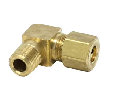 GRACO 556634 - Brass Pipe Fitting - Male Elbow - 1/4" Tube x 1/8" Male