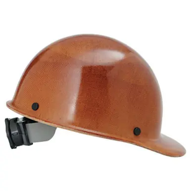 MSA 475395 Skullgard Protective Cap and Hat, Fas-Trac Ratchet, Cap, Nat. Tan