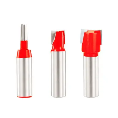 FREUD 89-670 - 3 Piece Undersized Plywood Bit Set (1/2" Shank)