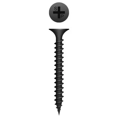 Strong-Point 612 - 6 x 1-1/2" Bugle Head Drywall Screw, Phosphate 6000ct