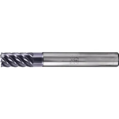 PFERD 23003062 Square End Mill, 6-flutes, 5/16" Dia, 5/8" APMX, 2-1/2" OAL, Cyl. Shank