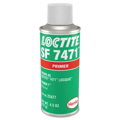 LOCTITE 135337 7471 Primer T, 4.5 oz Aerosol Can, Amber (10pk)