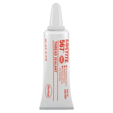 LOCTITE 2087068 567 PST Thread Sealants, Acrylic, Off-White