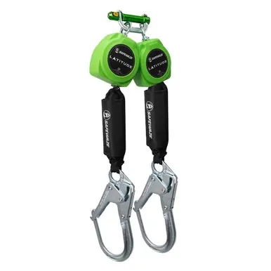 Safewaze 024-5428 - Latitude 11‘ Dual Web SRL-P 9013 BWB, Rebar Hooks