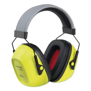 Honeywell 1035110-VS VeriShield 130 Series Passive Earmuffs, VS130HV, 30 NRR, Hi-Viz Yellow