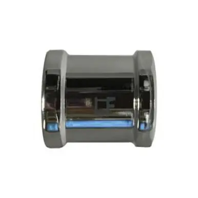 Midland Industries 45413 - Coupling, 1/2" 1/2", Bronze, Chrome-Plated