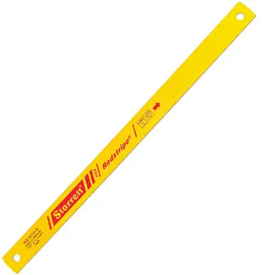 Starrett 40065 Redstripe HSS Power Hacksaw Blade, 18" x 0.062", 10 TPI