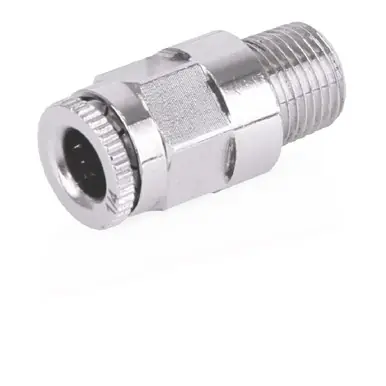 GRACO 17L653 - CSP Lubrication Point Fitting - Push-To-Connect Stud - 1/4" OD tube x 1/8" NPT male
