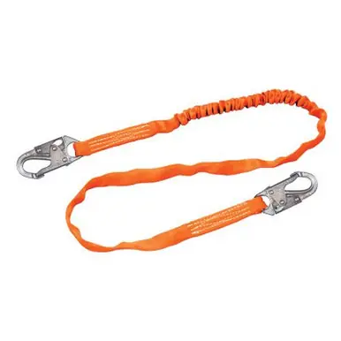 Honeywell T5111-Z7/6FTAF MightyLite Self-Retracting Lifeline, 310 lb Cap, 6 ft, Tagline/Carabiner, 1