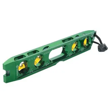 Greenlee L107 Professional Grade Levels, 8 1/2" 4 Vials, Aluminum Alloy