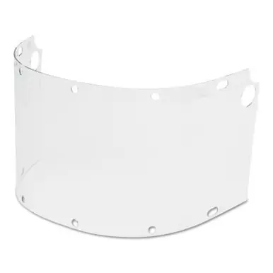 Honeywell 6750CL Faceshield Windows for Dual Crown Series, FM400/FM500, 16.5" x 8", Clear