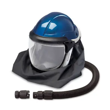 ALLEGRO 9904-D - Deluxe Supplied Air Shield/Helmet w/ Low Pressure Adapter