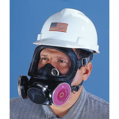 MSA 480259 Ultra-Twin Respirator, Medium, Silicone