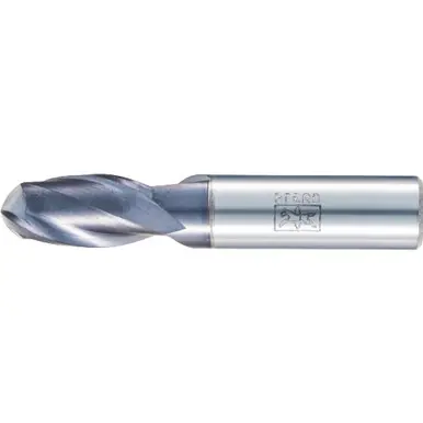 PFERD 23003006 Ball Nose End Mill, 2-flutes, 5/8" Dia, 1-1/4" APMX, 3-1/2" OAL, Cyl. Shank