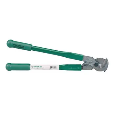 Greenlee 718 Cable Cutter w/ Rubber Grips, 18"