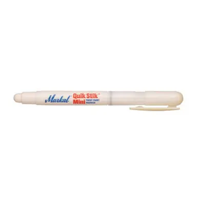 MARKAL 61126 Quik Stik Mini, White, Bullet (12pk)