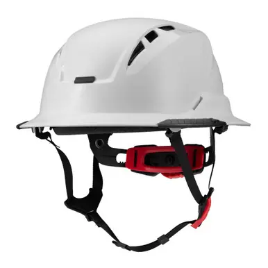 LIFT HRXF-25WC2 - RADIX Vented Type 2 Safety Helmet Full Brim Hard Hat (White)