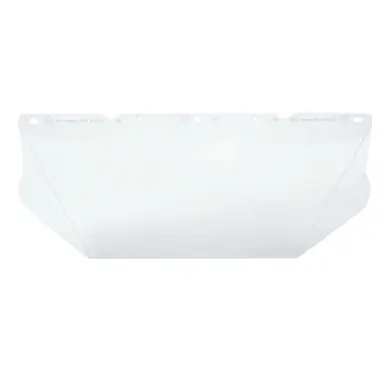 MSA 10115840 V-Gard Accessory System General Purpose Visors, Clear, Standard, 17" x 8" (50pk)
