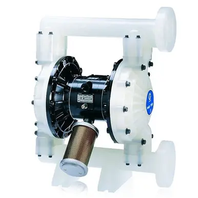 GRACO DT2911 - Husky 1590 PP Air Operated Double Diaphragm Plastic Pump, PP/PT