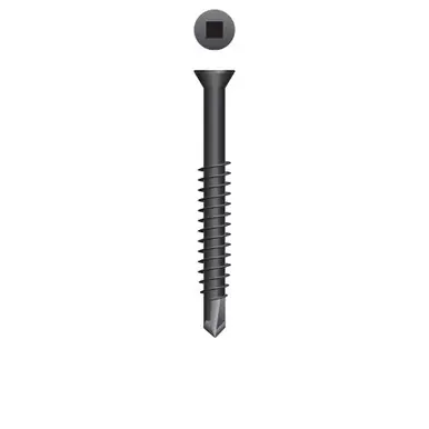 Strong-Point T3Q - 8-18 x 3" Trim Head Self-Drilling Screw, Phosphate 2000ct