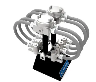 GRACO 25R056 - 8 Valve KRAKN MPI fluid manifold assembly, Class 1, Division 1 approved for Hazardous
