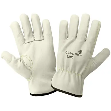 Global Glove 3200 - Medium Cowhide Drivers Glove
