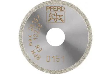 PFERD 54002 - Diamond Cut-Off Wheel, 1-9/16" x 1/32" x 3/8", Coarse Grit D151