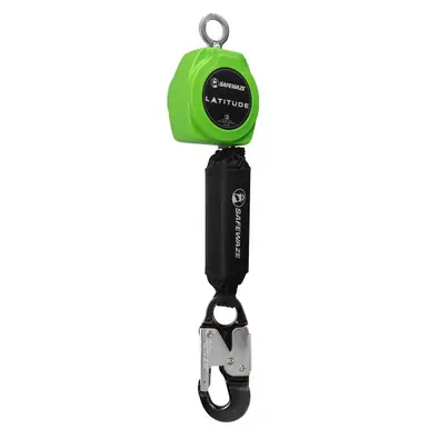 Safewaze 024-5415 - Latitude 11‘ Single Web SRL-P No Attachment, Alu Snap Hook