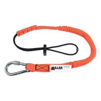 Honeywell MBUNLAN32-48CAR Tool Lanyards, 36 ft, Hook, 3 lb Load Cap (10pk)
