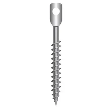 Strong-Point EA4 - 1/4 x 4" Acoustical Eye Lag Screw, Plain 1000ct