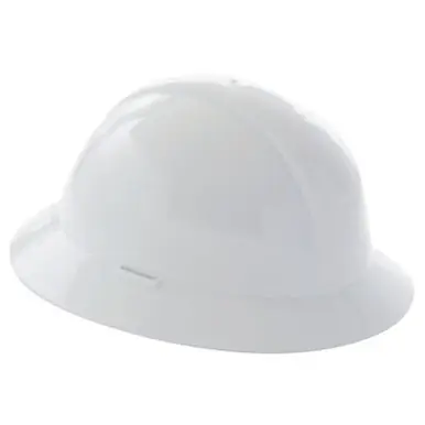Honeywell A119R010000 Everest Hard Hat, 6-Pt Nylon, White (12pk)