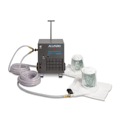 ALLEGRO 9222-02CA - 2-Worker Double Bib Tyvek Hood Breathing Cold Air Respirator System