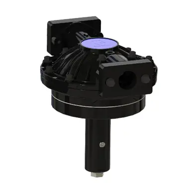 GRACO 26D877 - 1-1/2" i-Series Aluminum Pulsation Dampener, Stainless Steel Seats, Santoprene
