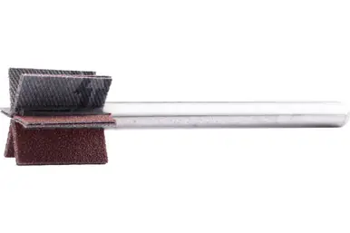 PFERD 46412 - Bore polisher, 3/4" x 3/4, 1/4" shank, 120 Grit, Aluminum oxide (10pk)