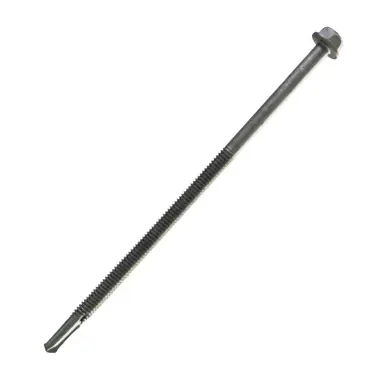 Strong-Point H544C - 1/4-20 x 4" Hex Head Self-Drilling Screw, Strong-Shield 500ct