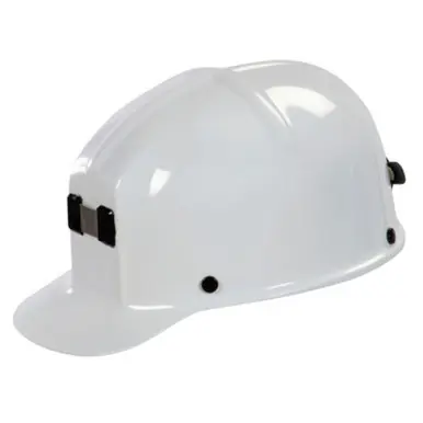 MSA 475336 Protective Cap with Fas-Trac Ratchet Suspensions, White