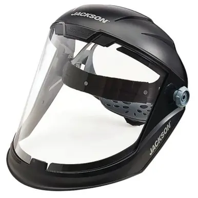 Jackson Safety 14202 MAXVIEW Faceshield, CL PC, HHIS HARD HAT ADAPTER (4pk)