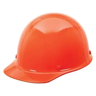 MSA 454626 Skullgard Cap Style Hard Hat w/ Staz-on Pinlock Suspension Orange