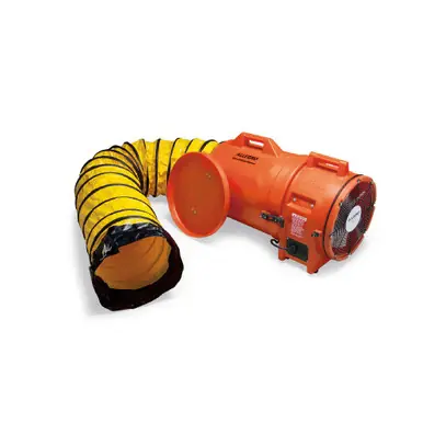 ALLEGRO 9546-15 - 12" Axial DC Plastic Blower w/ Canister &Amp; 15‘ Ducting, 43 Lbs.