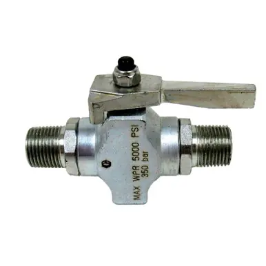 GRACO 2007053 - High Pressure Ball Valves, Fluoroelastomer Seals, 3/8" NPT(M)