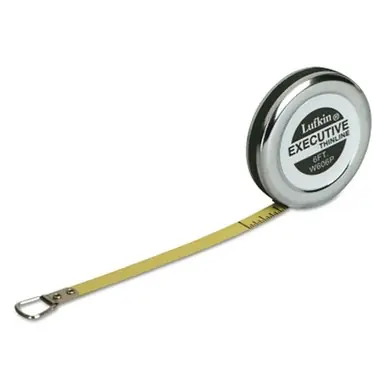 Crescent Lufkin W606PM 2 m Executive Diameter Pocket Tape Measure, SAE/Metric