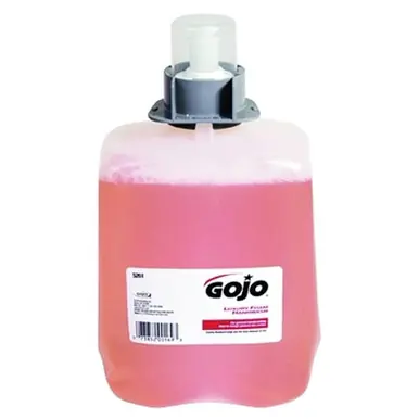 Gojo 5261-02 Luxury Foam Handwash, Cranberry, 2000 mL Refill