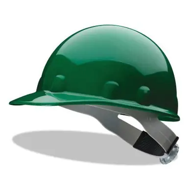 Honeywell E2RW74A000 SuperEight E2 Series Hard Cap, 8-point Ratchet, Green