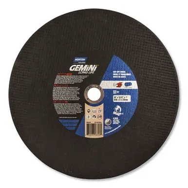 Norton 66253306626 Cut-Off Wheel, 14" x 7/64"