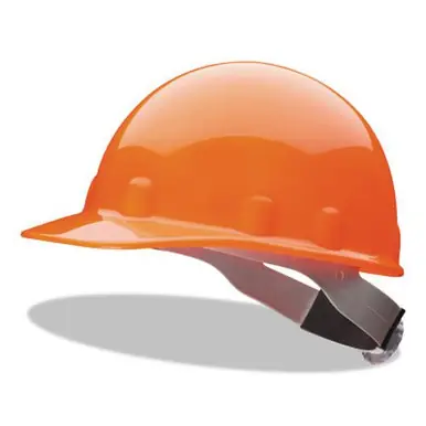 Honeywell E2RW46A000 SuperEight E2 Series Hard Cap, 8-point Ratchet, Hi-Viz Orange