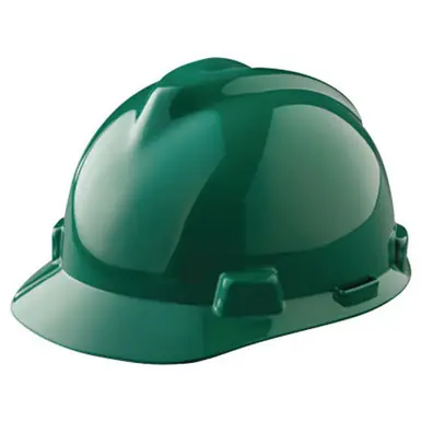 MSA 463946 V-Gard Protective Cap, Staz-On, Cap, Green